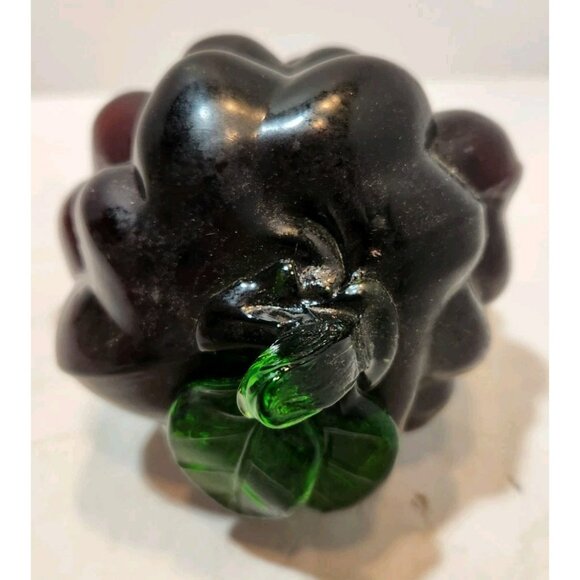 MCM Glass Purple Grapes & Red Bell Pepper Decorations Fruits Vegetables Food - Picture 12 of 16